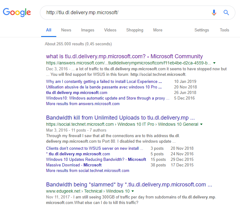 A quick Google search shows the purpose of the discovered domain in the TCP stream